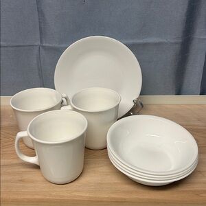 WINTER FROST by Corelle dinnerware set of 8 pcs